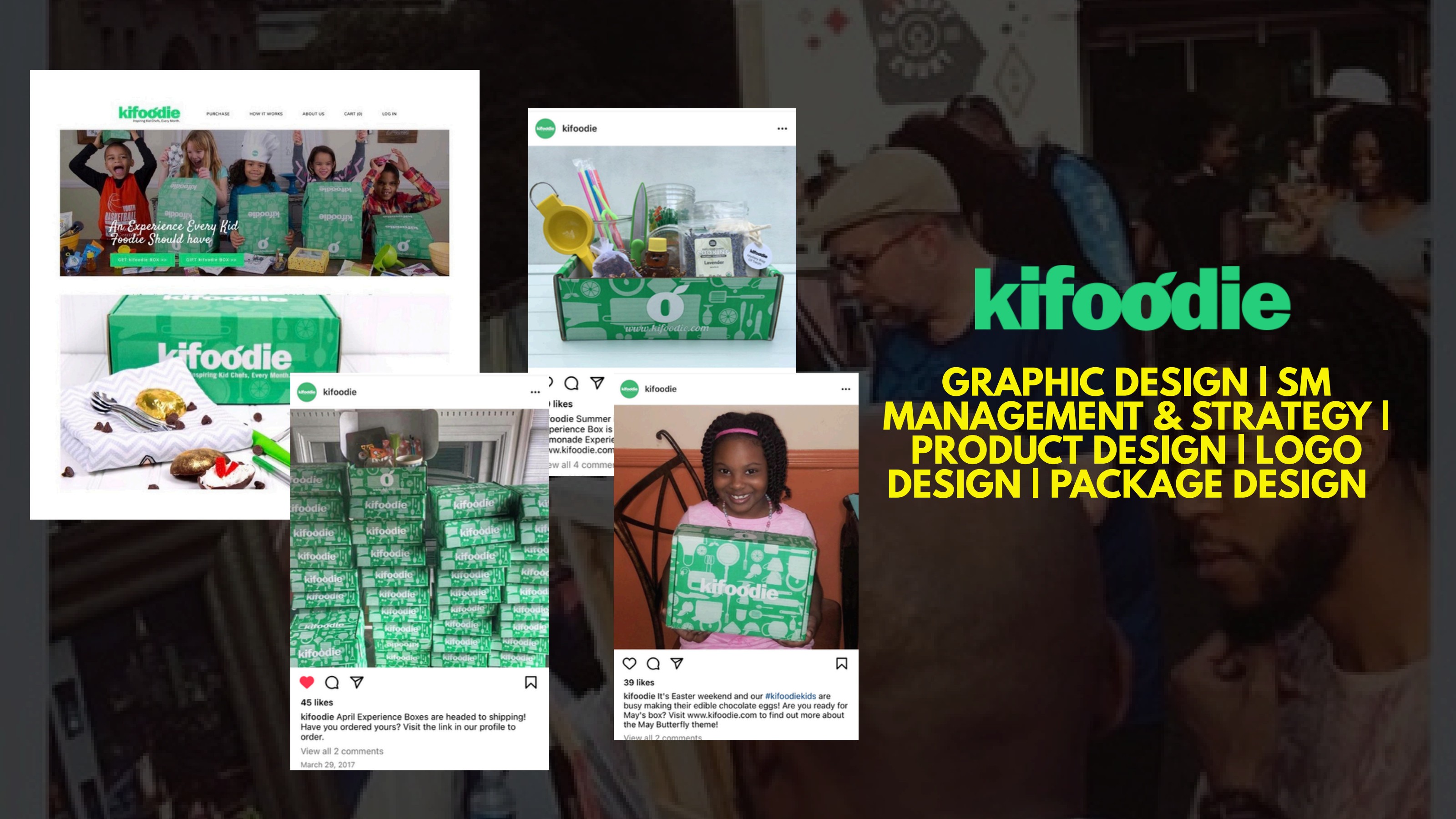 kifoodie — subscription box design