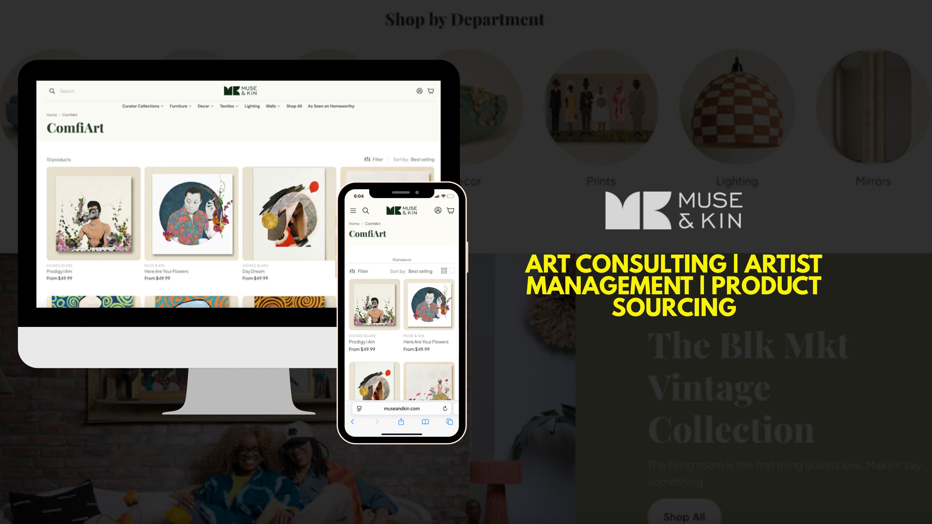 Muse & Kin — Blk Mkt Vintage collection