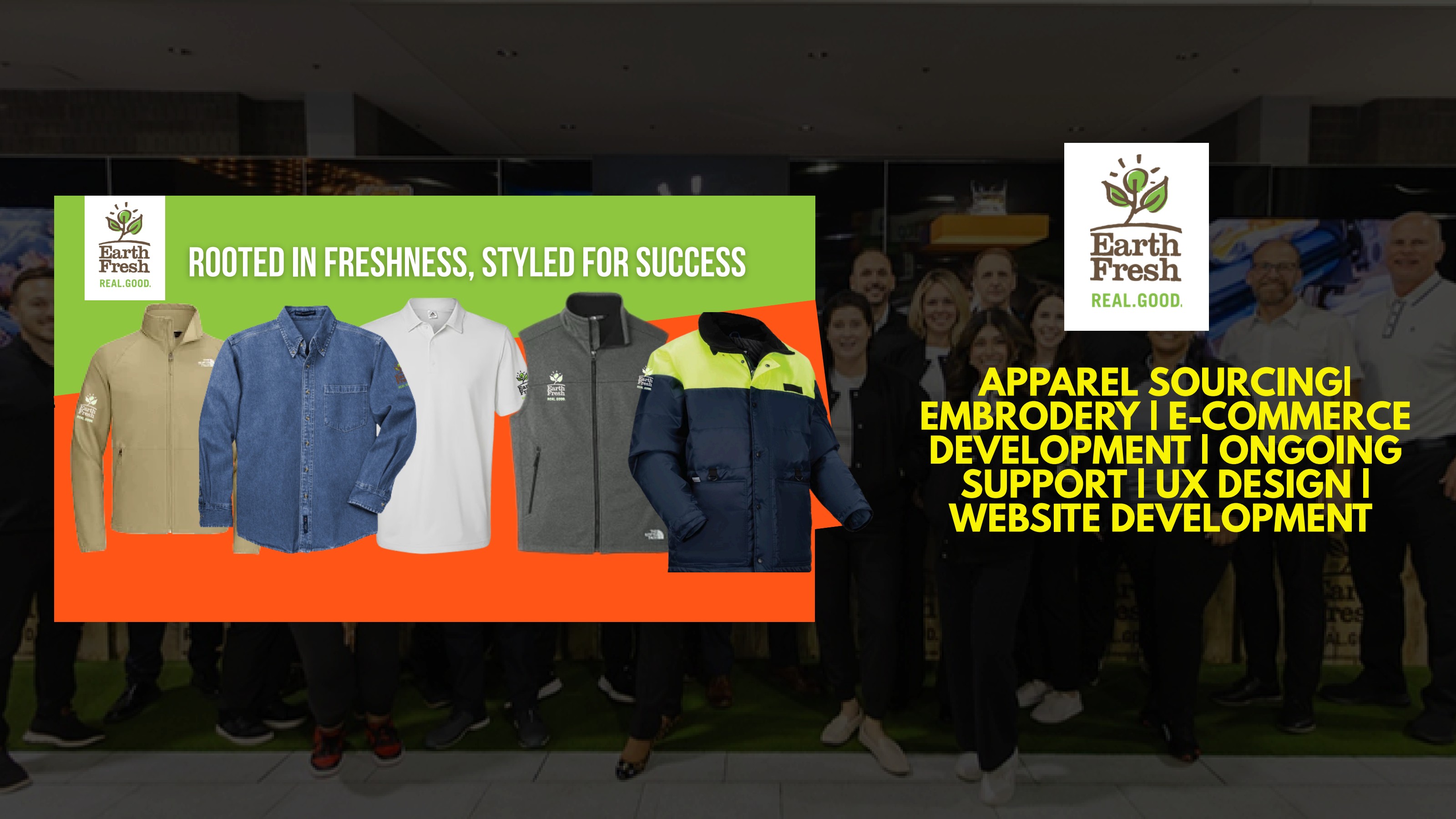 Earth Fresh — apparel and e-commerce