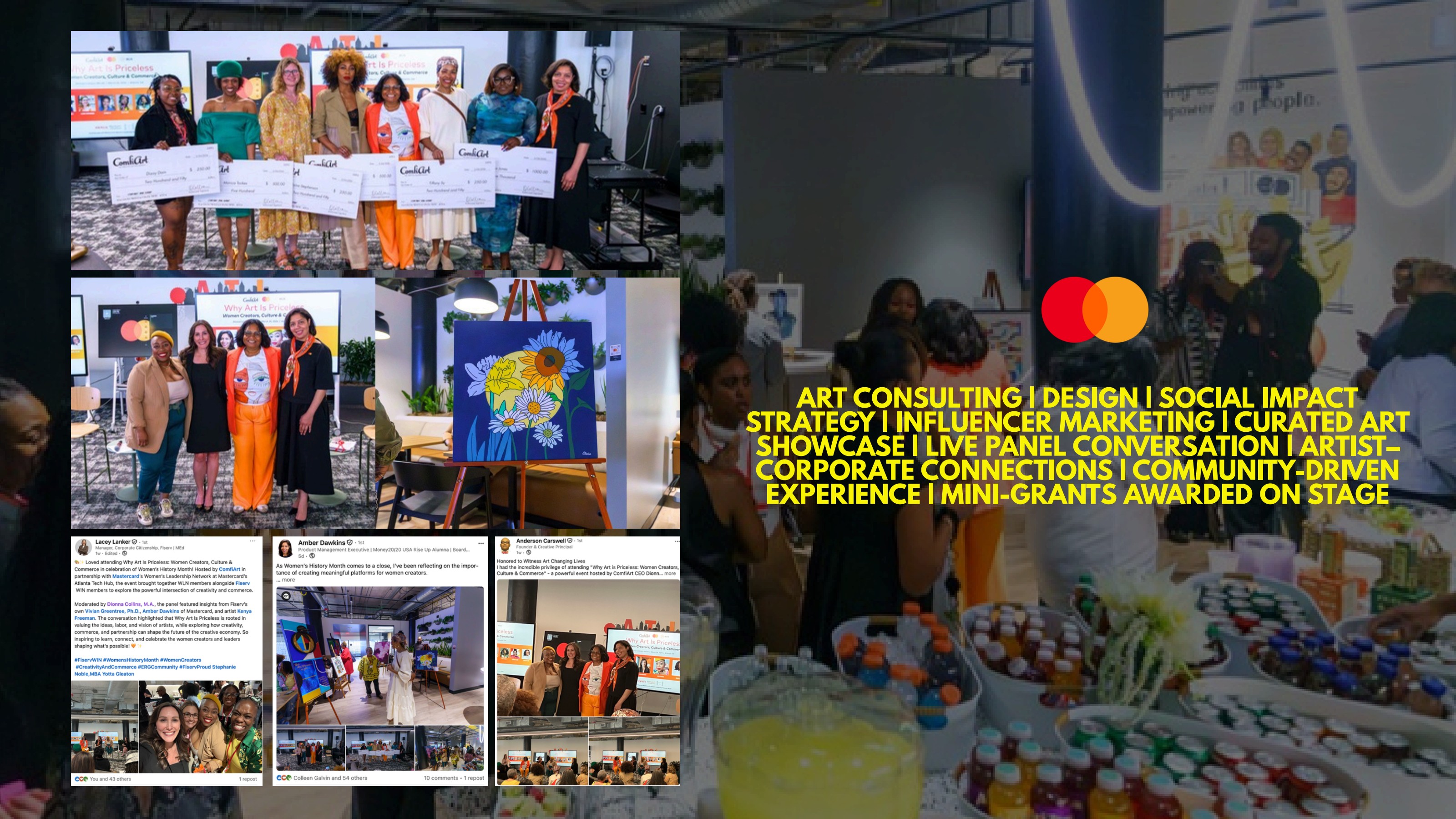 Why Art Is Priceless — ComfiArt x Mastercard WLN