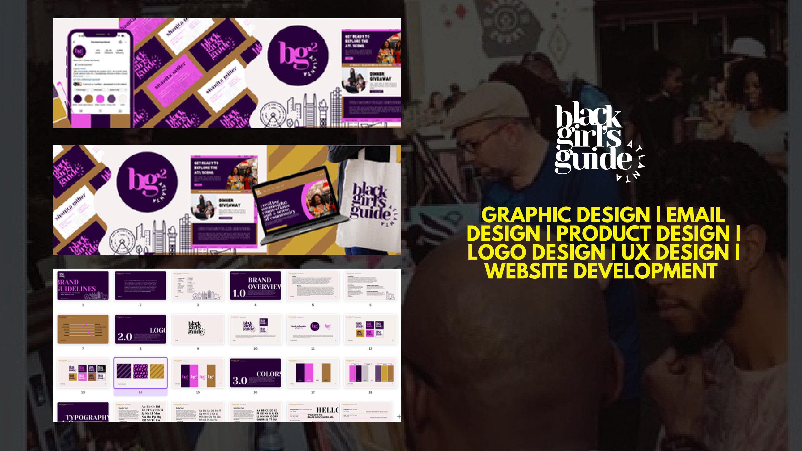Black Girl's Guide Atlanta — brand system